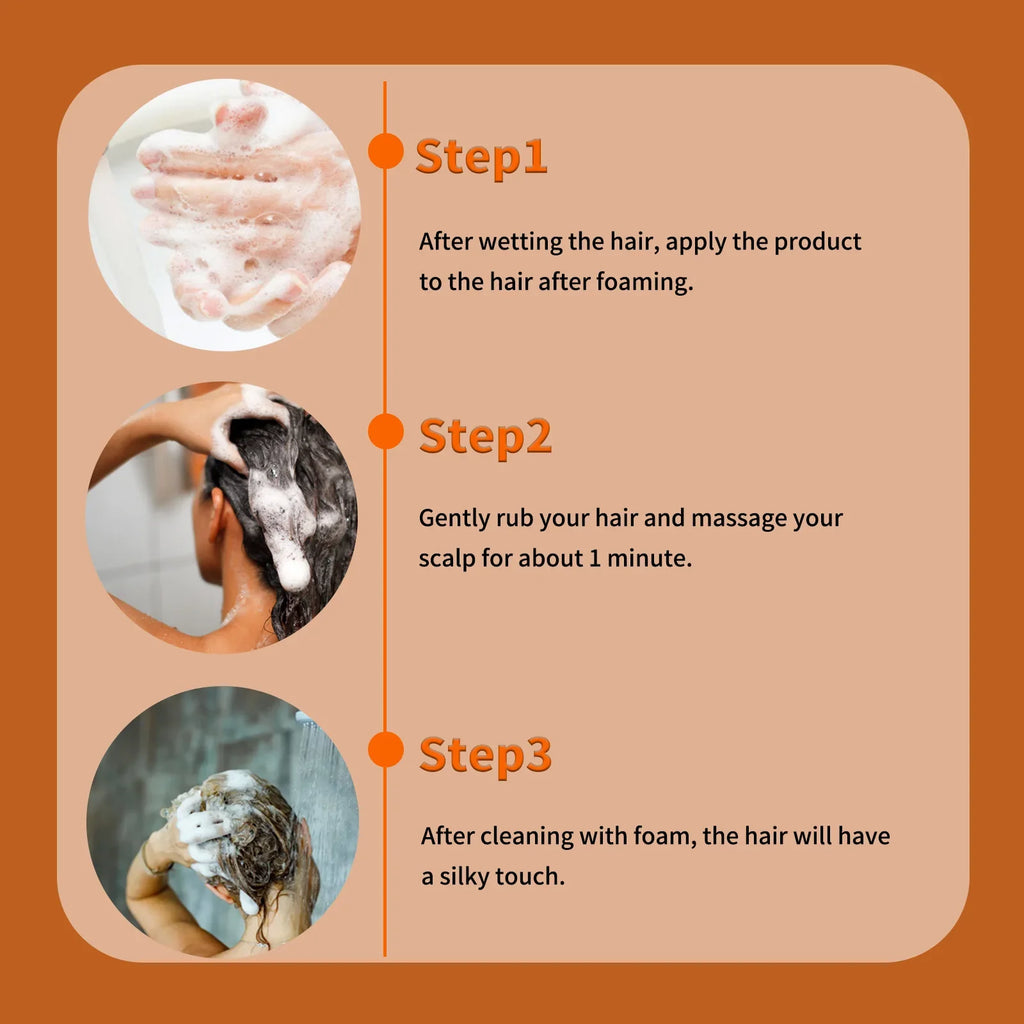 Argan Oil Shampoo Soap Bar Anti Hair Loss Repair Damaged Frizz Argan Oil Scalp Treatment Hair Care for Hair-Gentle Moisturizing