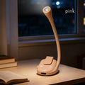Clip-On Book Light USB Rechargeable LED Reading Lamp Eye Care Mini Desk Light Portable for Students and Bedside Reading