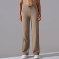 New Yoga Straight Leg Sweatpants Straight Leg Women's Loose Tracksuit Pants Wide Leg Outdoor Gym Running Casual Tracksuit Pants