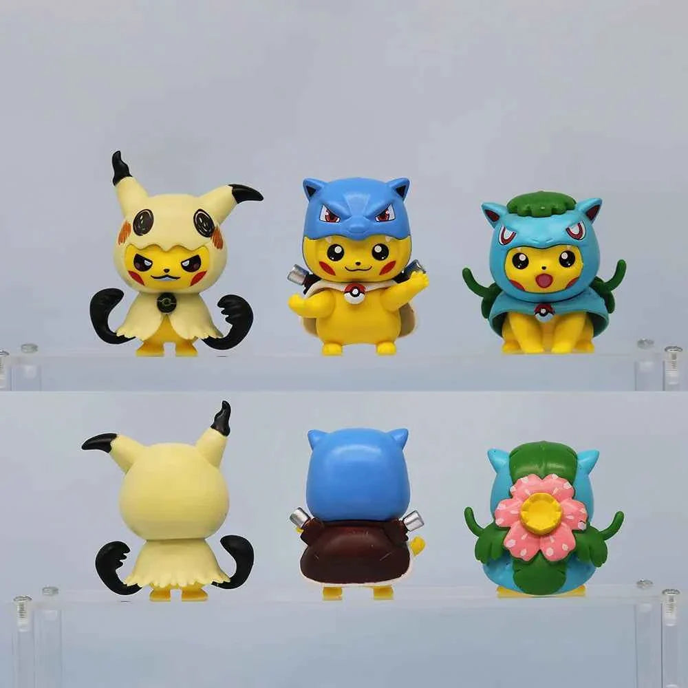 Creative Cartoon Anime Toys set