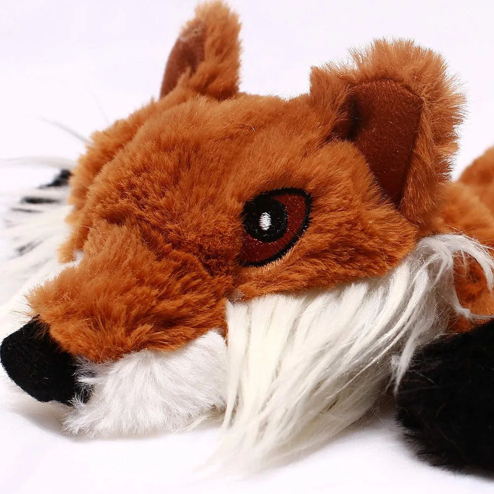 Soft Fleece Squeaky Dog Toy | Gentle Plush Toy for Small and Medium Dogs