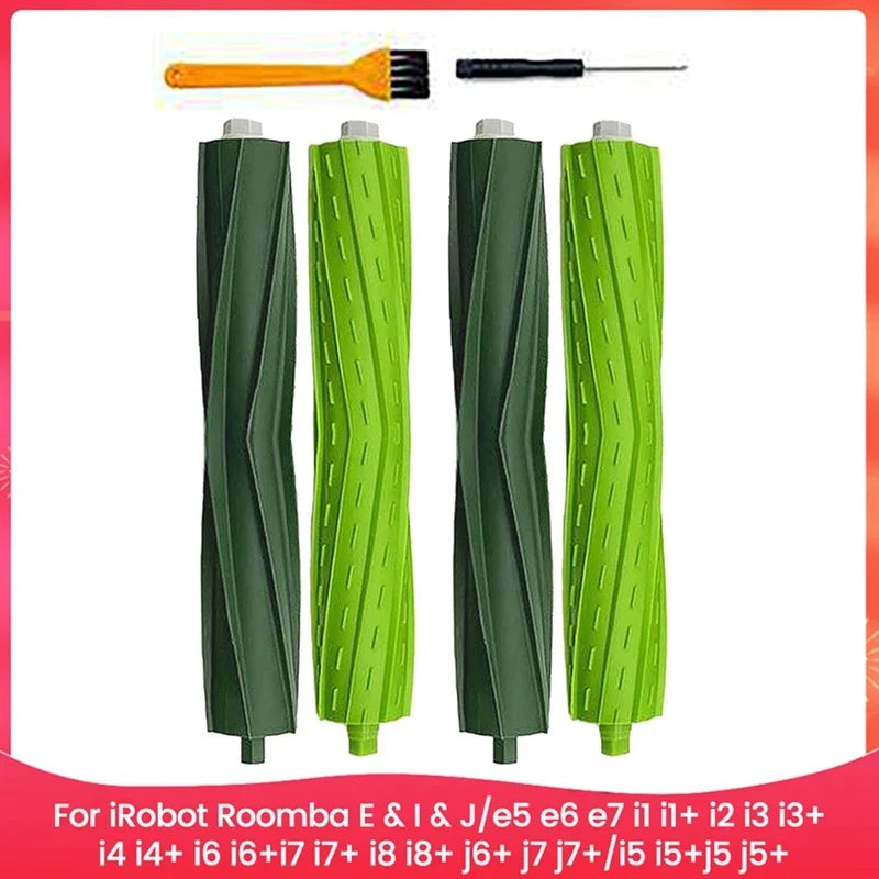 Rubber Roller Brush For Irobot Roomba E I J Series E5 E6 E7 I3 I3+ I4 I4+ I5 I6 I6+ I7 I7+ I8 I8+ J6+ J7 J7+ Spare Parts