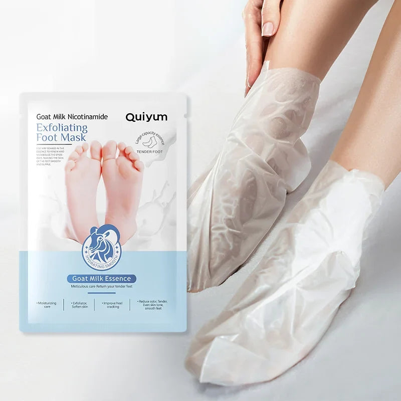 Exfoliating Foot Mask Feet Peeling Mask Spa Socks Smooth Dead Skin Remover Moisturizing Whitening Anti-Cracked Foot Skin Care