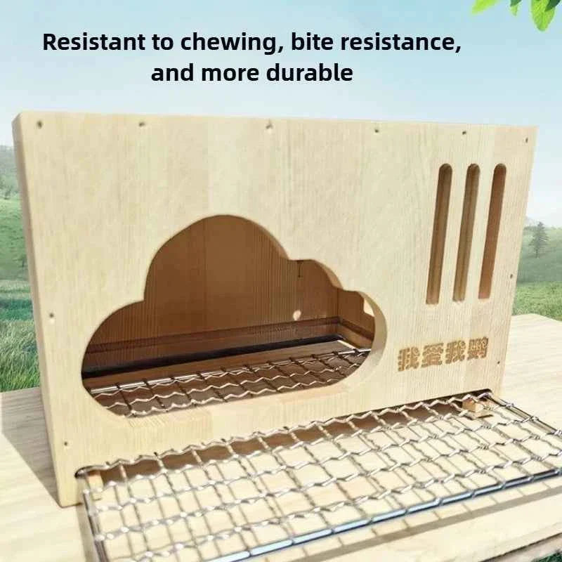 Hanging Bird Nests Breathable Hatching Bird's Wooden House Pet Supplies Swallow Finch Squirrel Small Birds Animals Nests Box