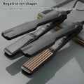 Hair Styler Electric Corrugation Wave Styling Professional Hair Straightener Curler Crimper Ceramic Corrugated Curling Iron