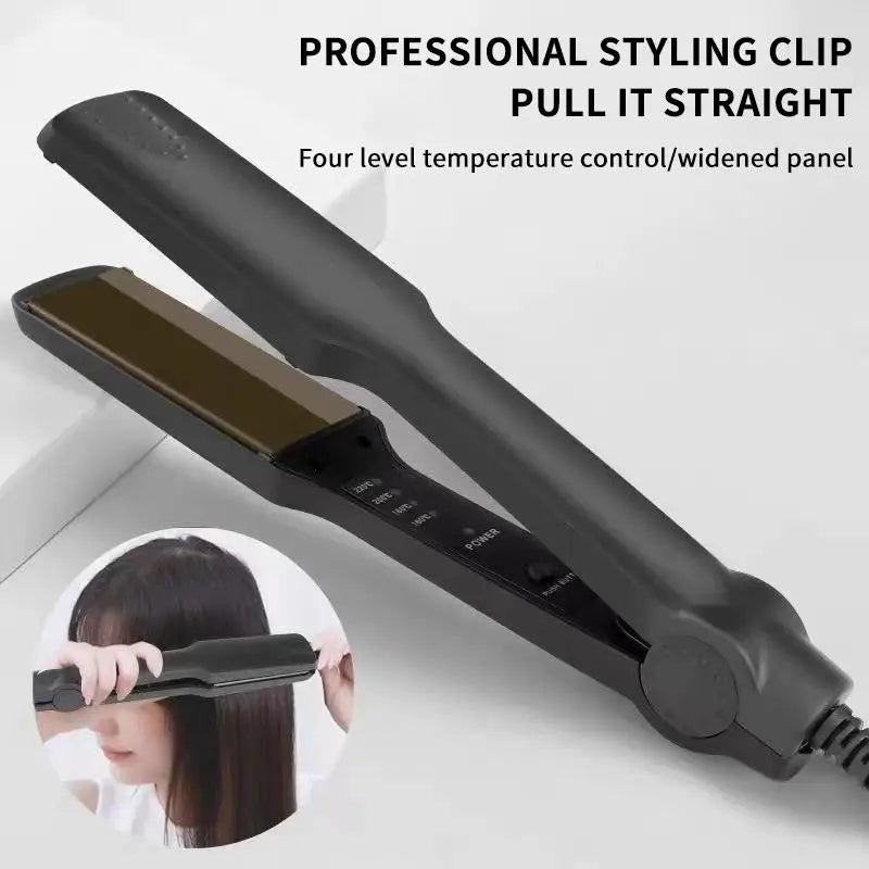 Hair Styler Electric Corrugation Wave Styling Professional Hair Straightener Curler Crimper Ceramic Corrugated Curling Iron