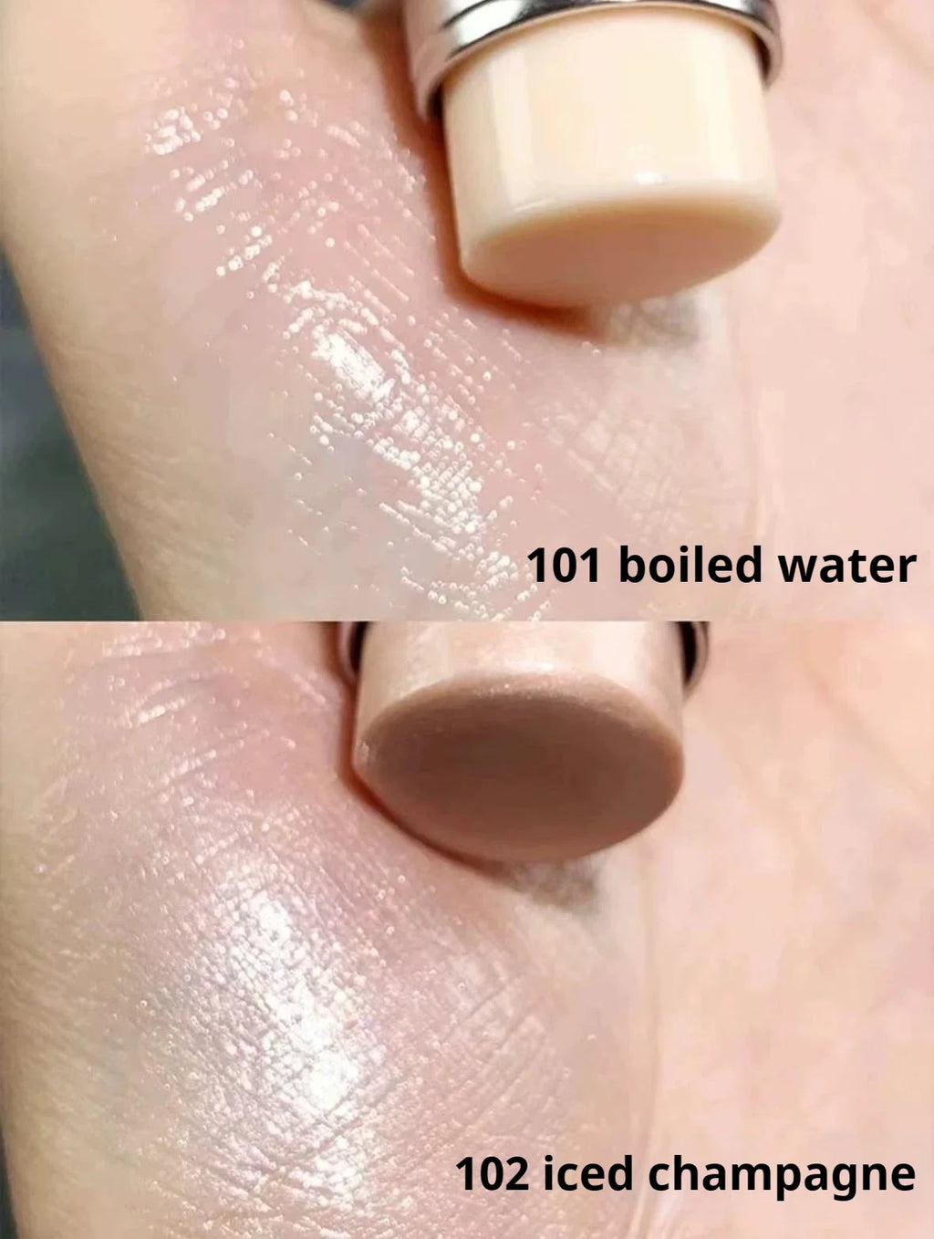 KAXIER High Gloss Stick Highlighter Blush Water Light Shimmer Waterproof Face Contour Illuminator Brighten Contouring Rouge