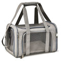 1PC Cat, Dog Carrier for Small Medium Cats Puppies up to 15 Lbs, Collapsible Travel Puppy Carrier