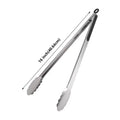 9/12/16 inch stainless steel BBQ grilling tongs salad food clip non-slip handle bread serving Tong cooking barbecue clip clamp
