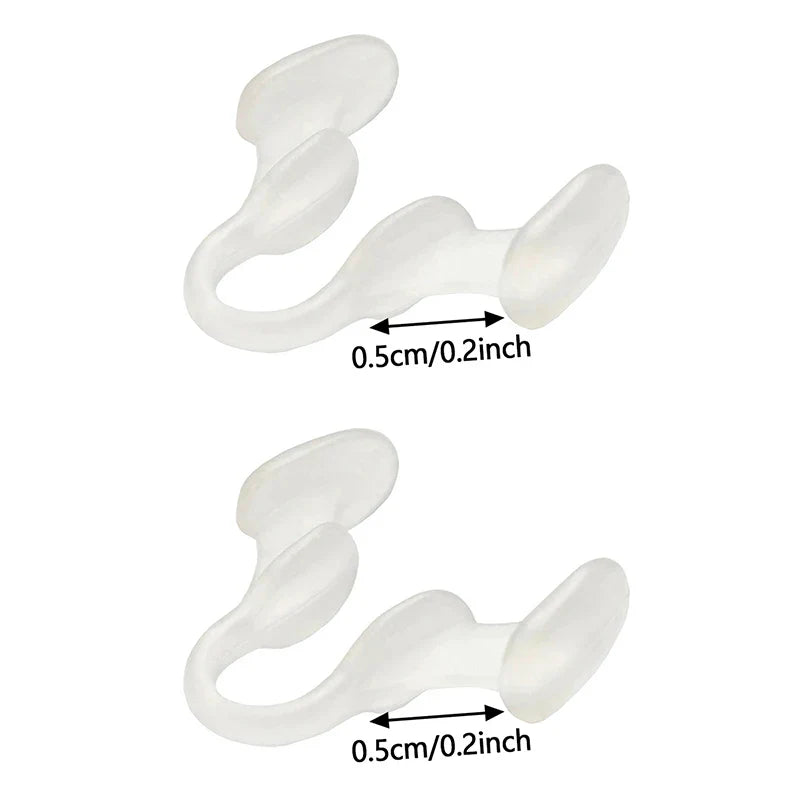 Silicone Anti Snoring Nasal Dilator | Comfortable Sleep Aid Nose Clip