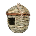 〔W〕Birds Nest Outdoor Hand-weaved Decorative Bird House Bird Cage Shelter Weaved Hanging Parrot Nest Creative Handmade Bird Cage