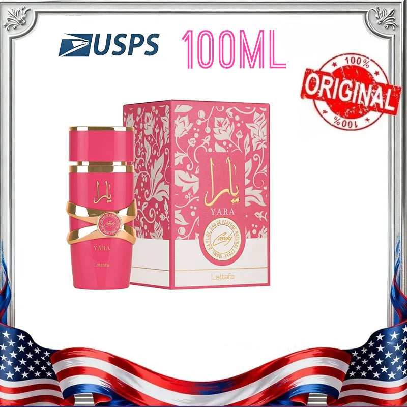 100ML Hot-selling Women Perfume Eau De Parfum High Quality Arabian Spray Long Lasting Pheromone Light Fragrance Free Shipping