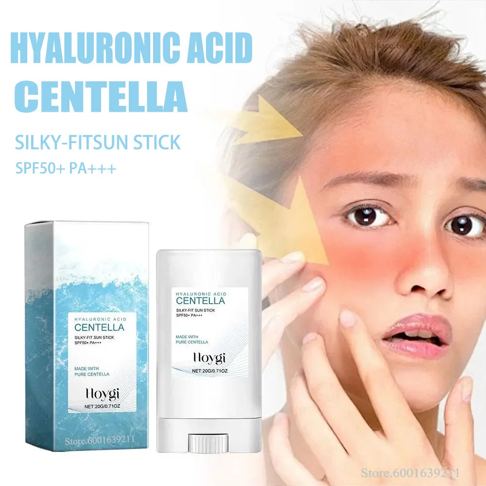 Sunscreen Stick SPF46 – Hyaluronic Acid Moisturizing Nourishing UV Repair for Outdoor