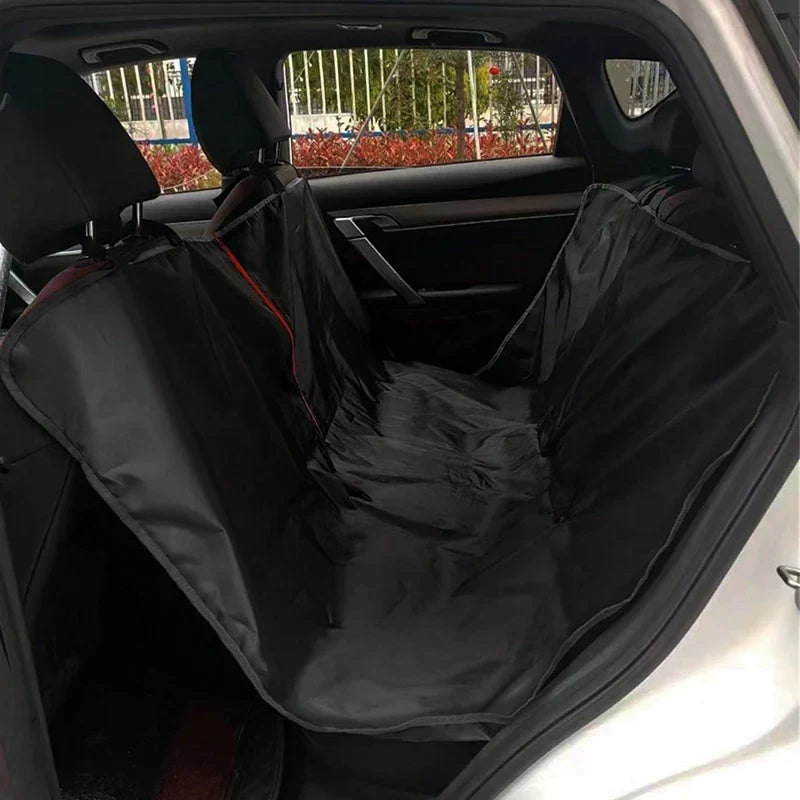 Waterproof Oxford Dog Car Seat Cover Hammock: Heavy-Duty Scratchproof&Nonslip Protector for Cars,Trucks&SUVs Rear Seats