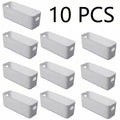 10pcs multifunctional storage box durable large-capacity desktop storage box underwear storage suitable for sundries storage