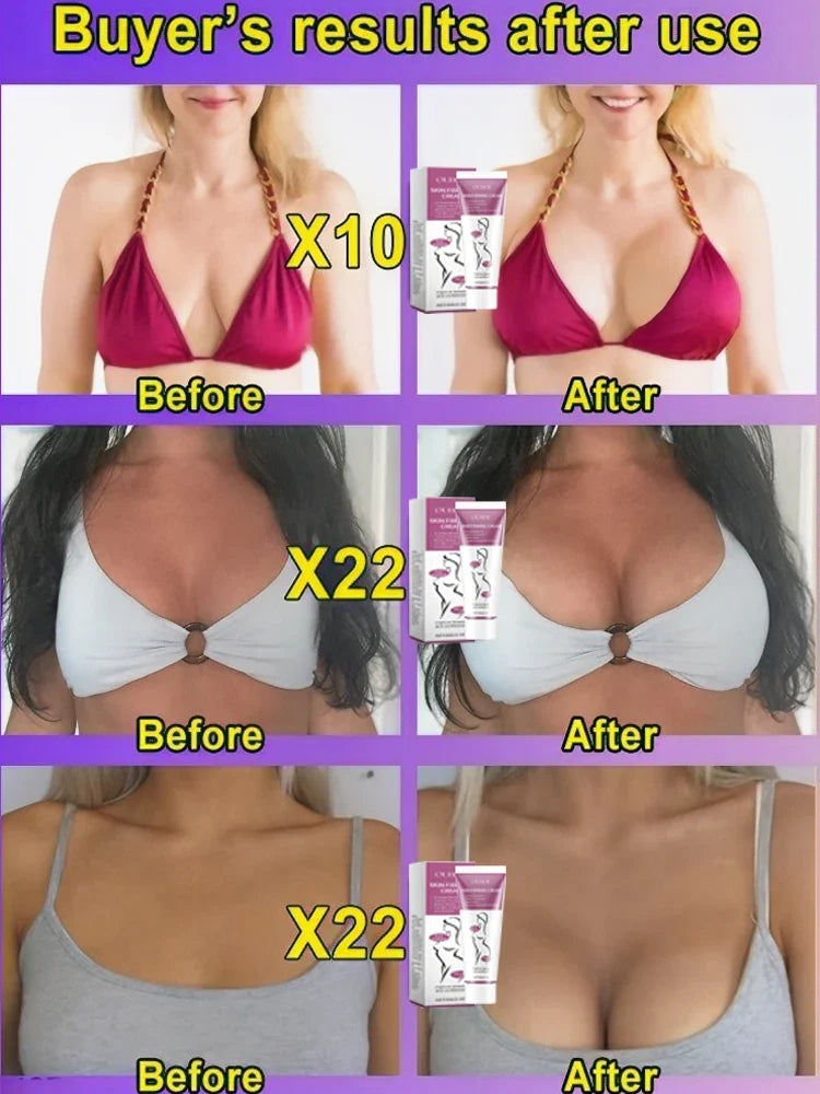 Fast Breast Growth Enlargement Cream Chest Lift Firm Enhancer Care Oil Butt Breast Plump Growth Massage Boobs Bigger Body Care