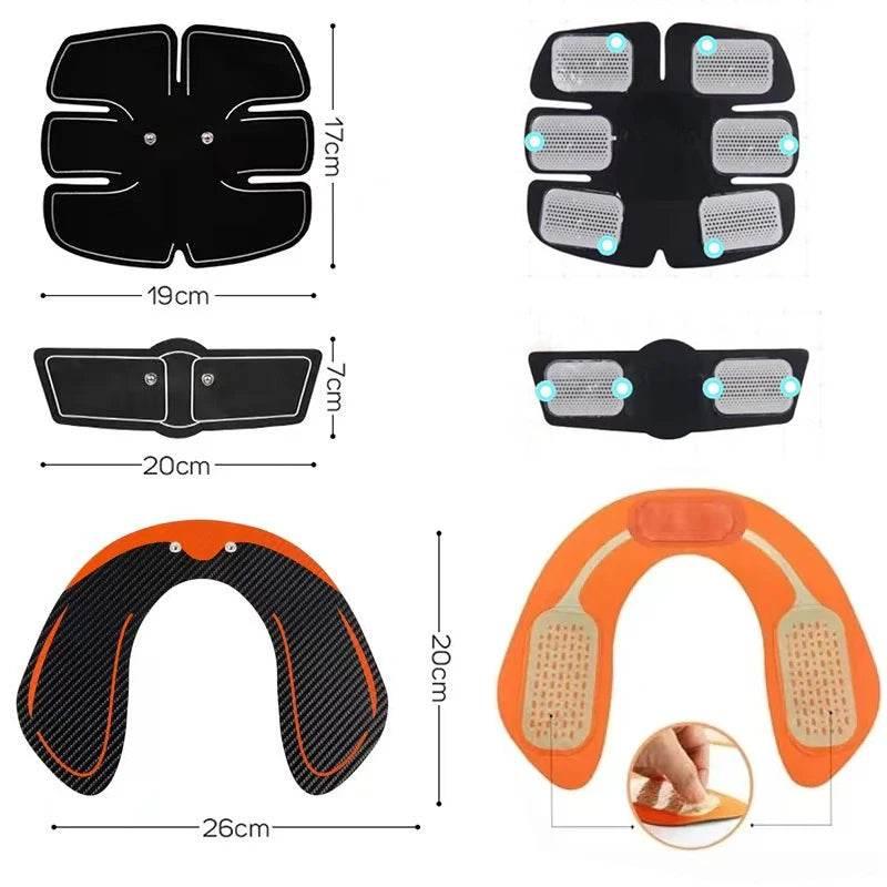 Wireless EMS Muscle Stimulator - 6 Modes, 10 Levels