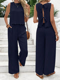 2026 Summer New Women's Fashion Sleeveless Tank Top Casual Pants Set