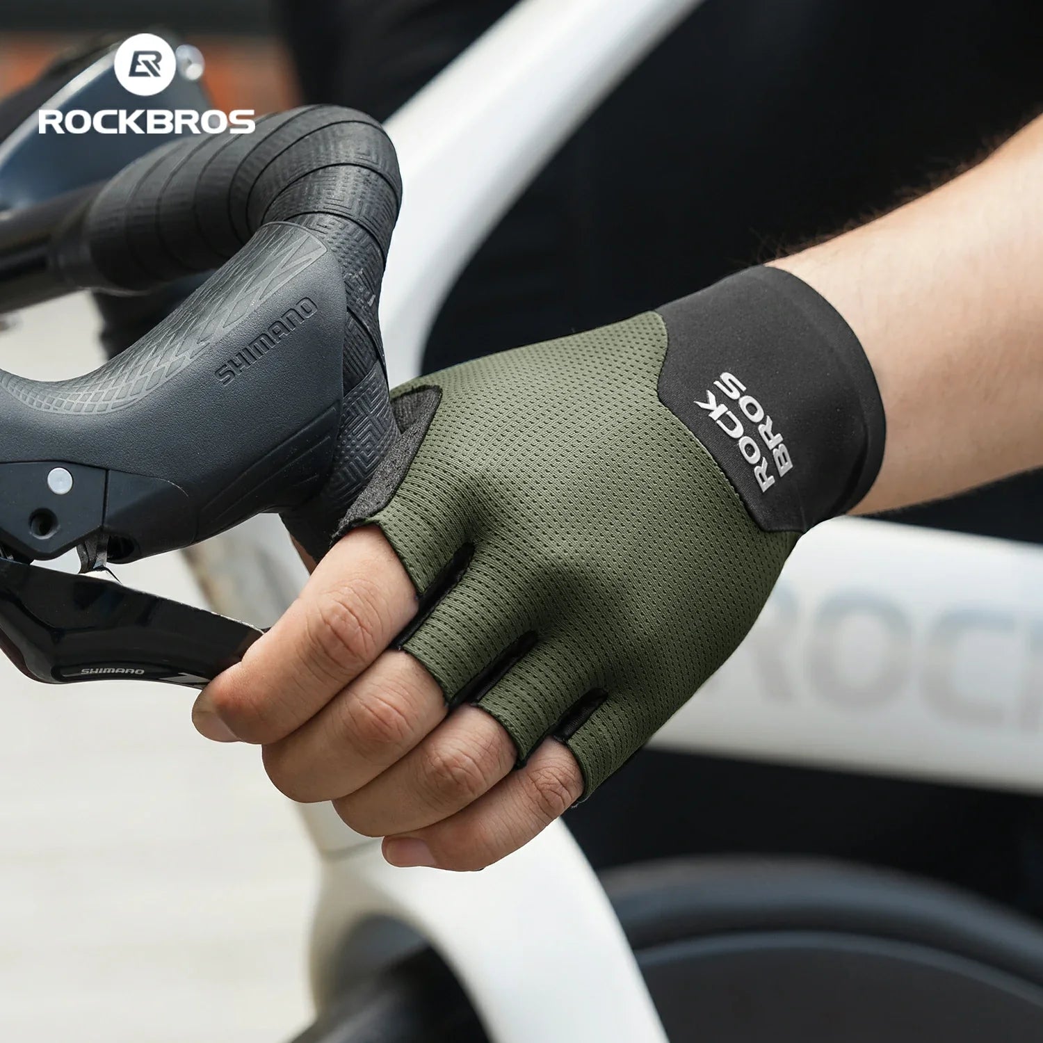 ROCKBROS S403 Minimalist Half Finger Cycling Gloves
