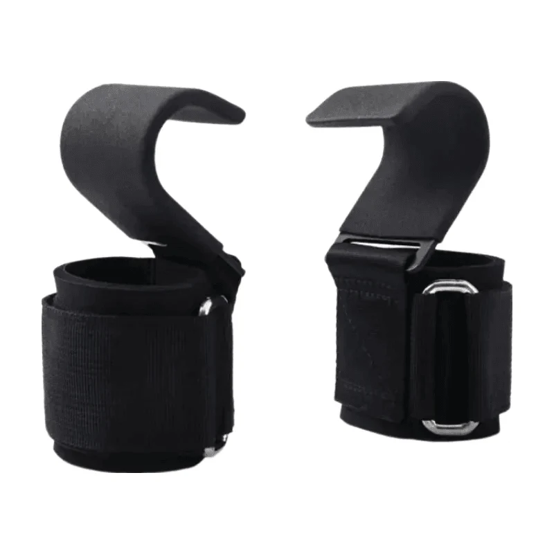 2Pcs Non-Slip Weight Lifting Hooks