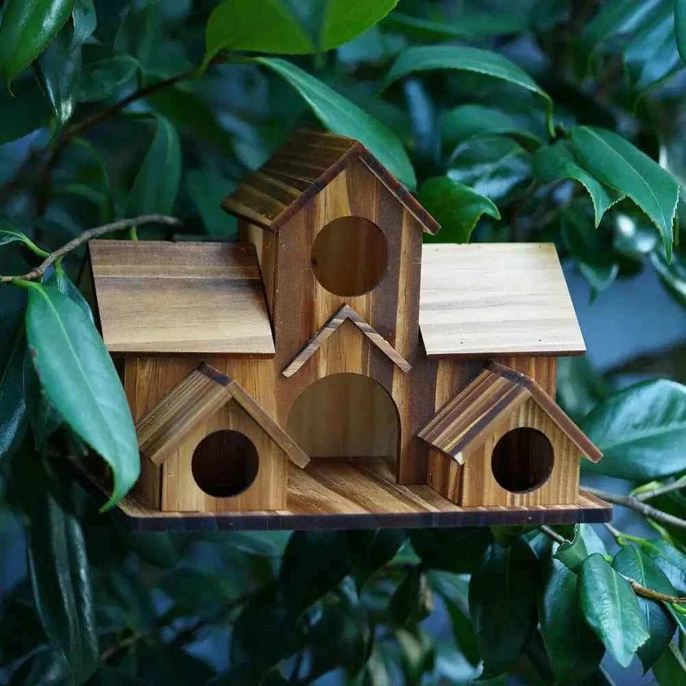 Bird Houses Bird Room Large Bird House for Garden Courtyard Backyard Decor Finch Bluebird Cardinals Handmade Humming 2026 1pcs