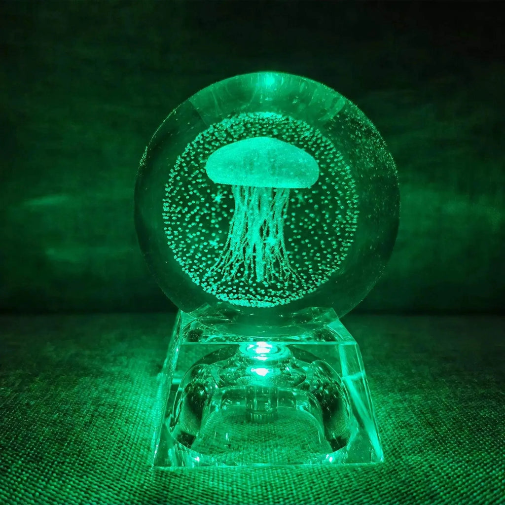 3D LED Crystal Ball Collectible