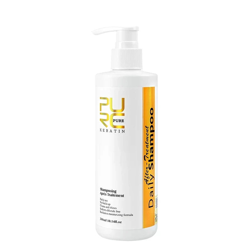 PURC Daily Shampoo Hair Scalp Cleaning Treatment Keratin Post-straightening Shampoo 300ml