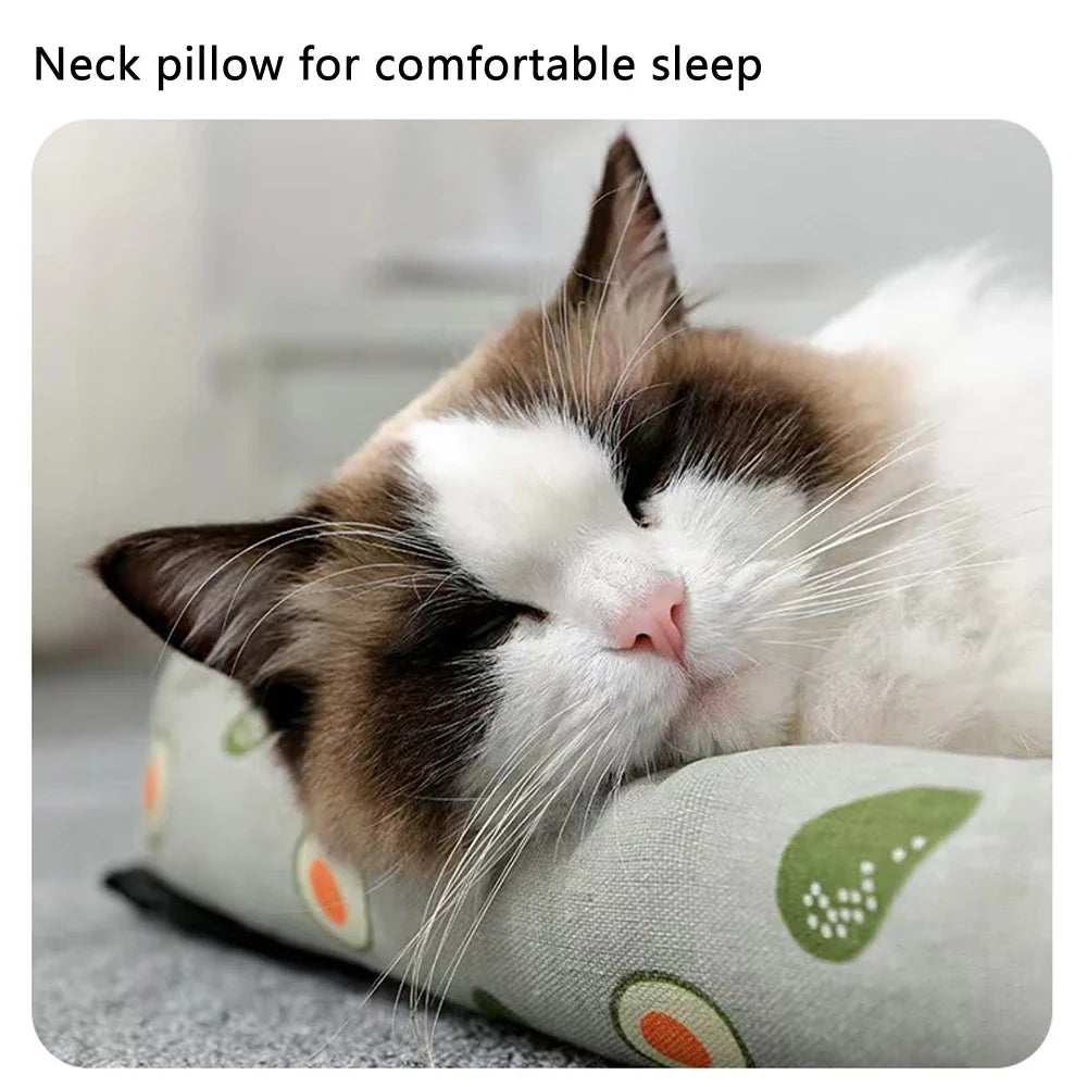 Pet Summer Mat Cute Dog Cooling Sofa Breathable Small Dog Bed Cushion Moistureproof Rattan Wear Cat Mat Accessories