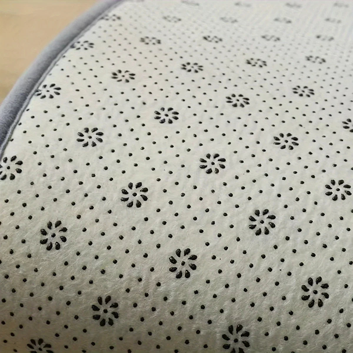Thickened solid color bathroom non-slip floor mat shower room door absorbent foot mat square long hair toilet mat
