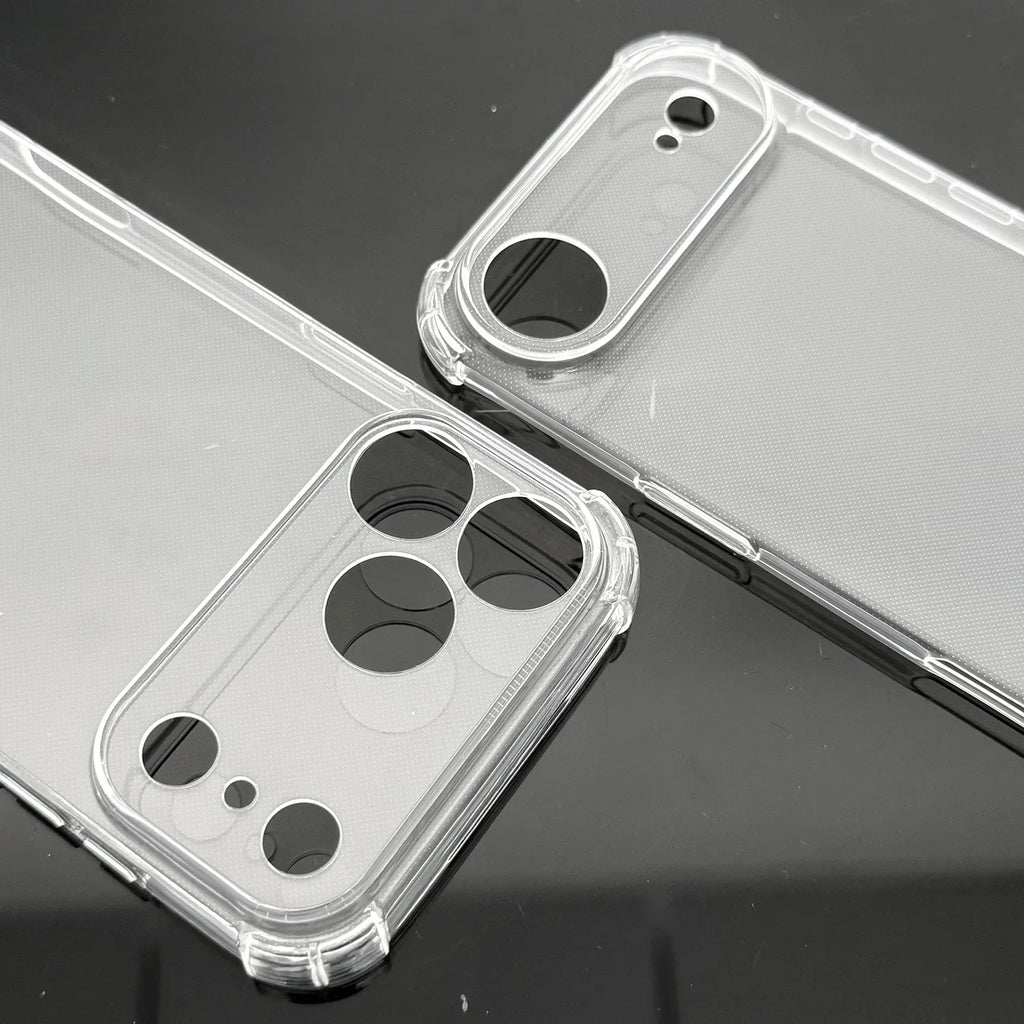 17Pro Shockproof Phone Cases Transparent Corner Protectors Phone Cover for IPhone 17/17 Air/17 Pro/17 ProMax Anti-scratch Case