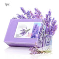 Natural Organic Lavender Essential Oil Soap Handmade Soap for Cleansing, Refreshing, Oil Control, Bath Soap