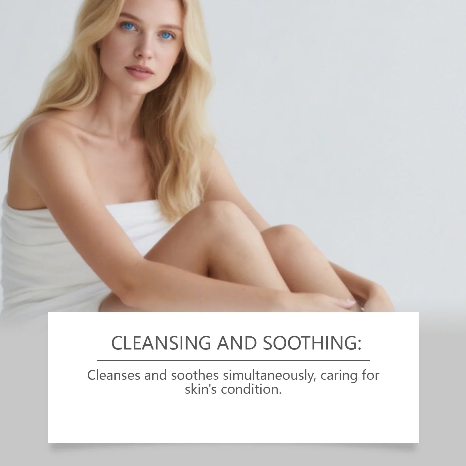 Body Cleansing Soap Moisturizing Brightening for Back Acne Free Natural Body Wash Bar Deep Clean Removes Odors Smooth Skin 100g