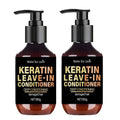 Keratin Leave-In Conditioner with Biotin & Collagen - Repairs Damaged Hair for Deep Moisture, Softness & Shine, Hair Treatment.
