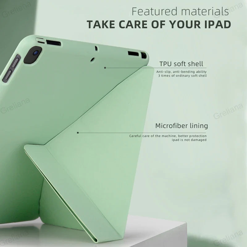For Ipad Pro 11 case iPad Air 11 11th 11 2025 5th 4th 6th 10.9 Funda iPad 9th 10th 7th 8th Gen Cases Mini 6 7 4 5 10.2 9.7 Cover