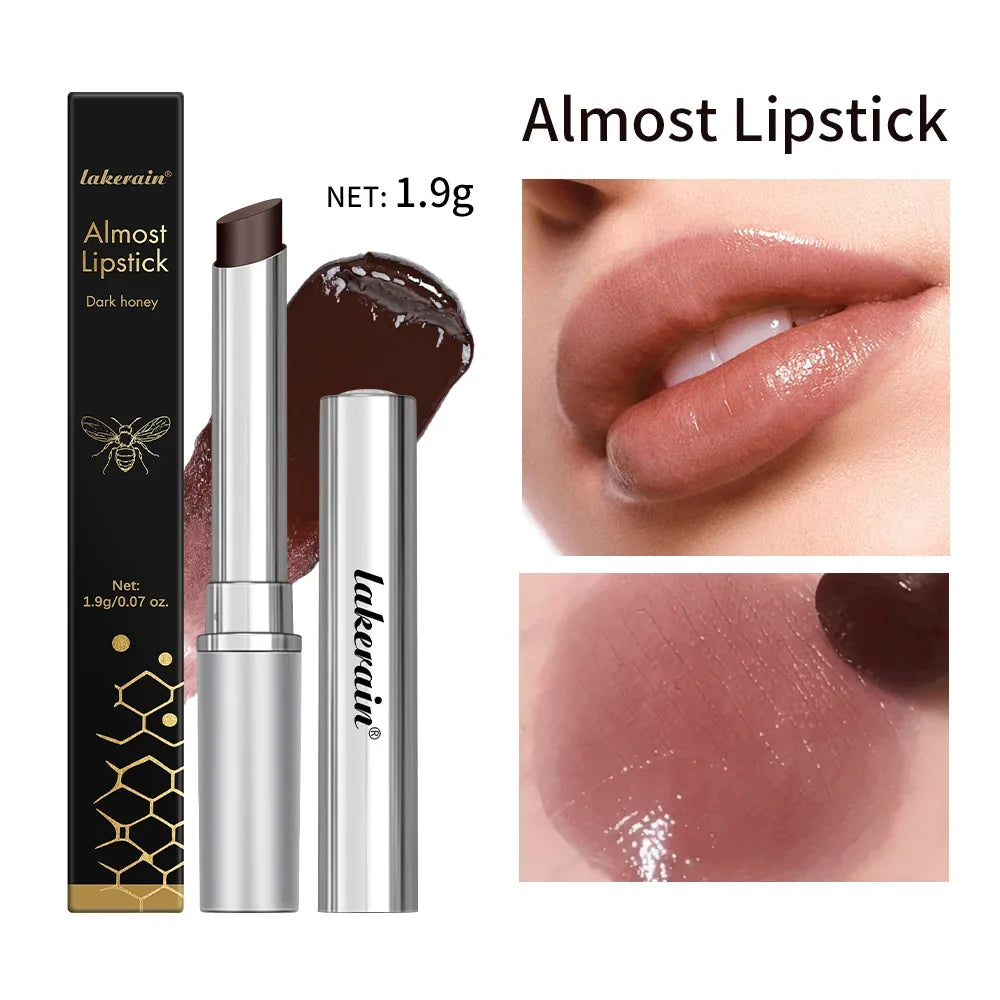 Honey Lipstick Pink Tinted Lip Balm Honey Powerful Lip Repulper Remove Dark Lips Lipbalm Exfoliating for Lips