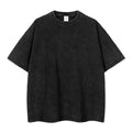 2025 Vintage Washed T-Shirts Street Hip Hop Retro Punk T Shirt women Harajuku Casual Cotton Short Sleeve Acid Wash TShirts top