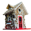 Crafts Resin Bird House Durable Hanging Bird Feeder Exquisite Garden Bird Villas Courtyard