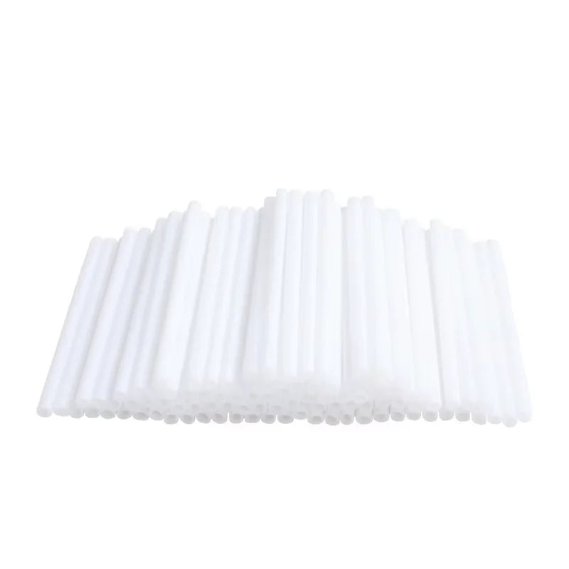 50Pcs 15cm Lollipop Cake Pop Sticks White Lollipop Sticks Reusable Candy Sticks Treat Sticks For Lollipop Candy Desserts YY178