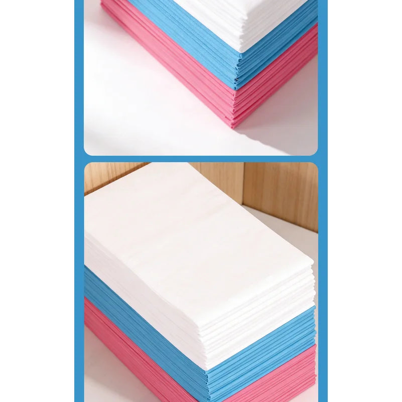 100pcs Disposable Thick Non-Woven Bed Cover Waterproof Breathable