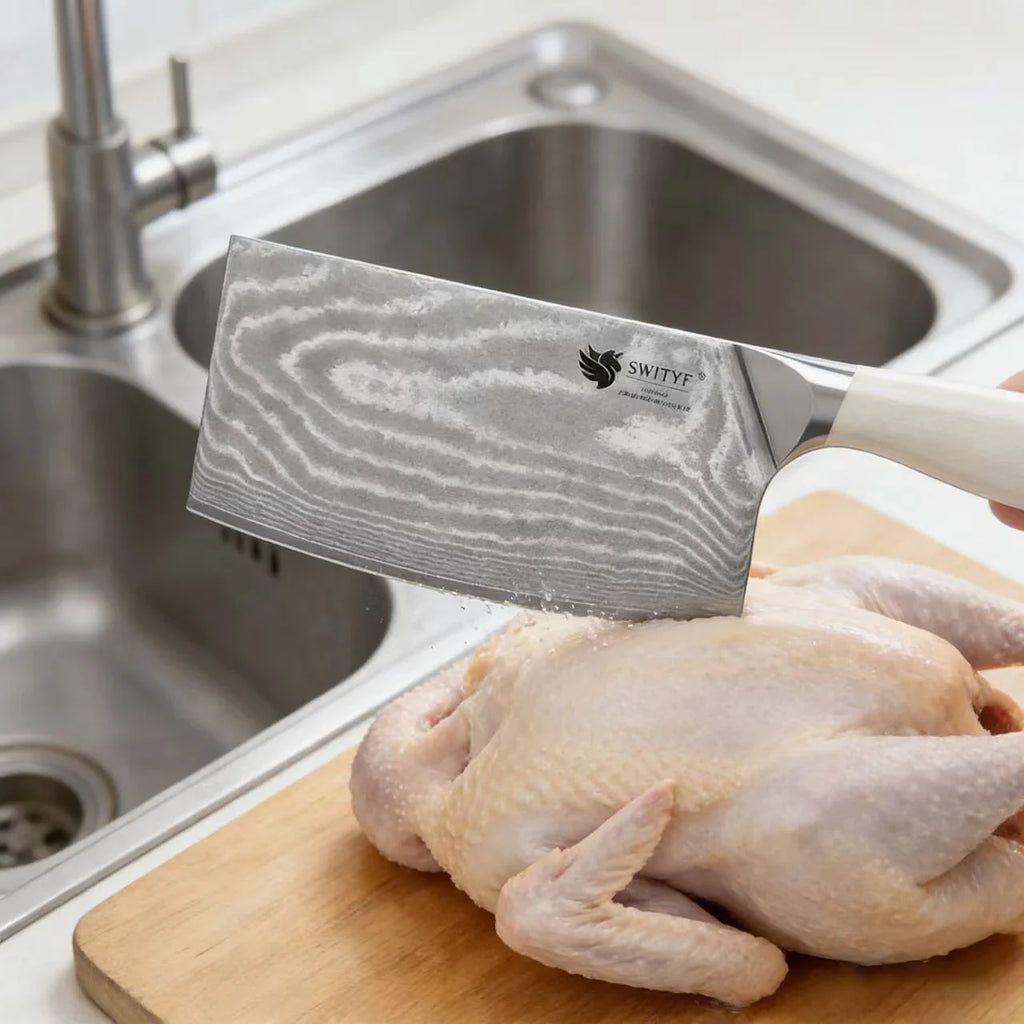 7.5 Inch Chopper Knife 67-layers Damascus Steel Blade G10 Handle Chef Slicing Cleaver Kitchen Knives Meat And Poultry Tools