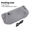 3 Levels Electric Graphene Heating Pad Cold-Proof Uterine Belt Cold-Proof Hand Waist Warming Pad USB Recharging Abdominal Warmer