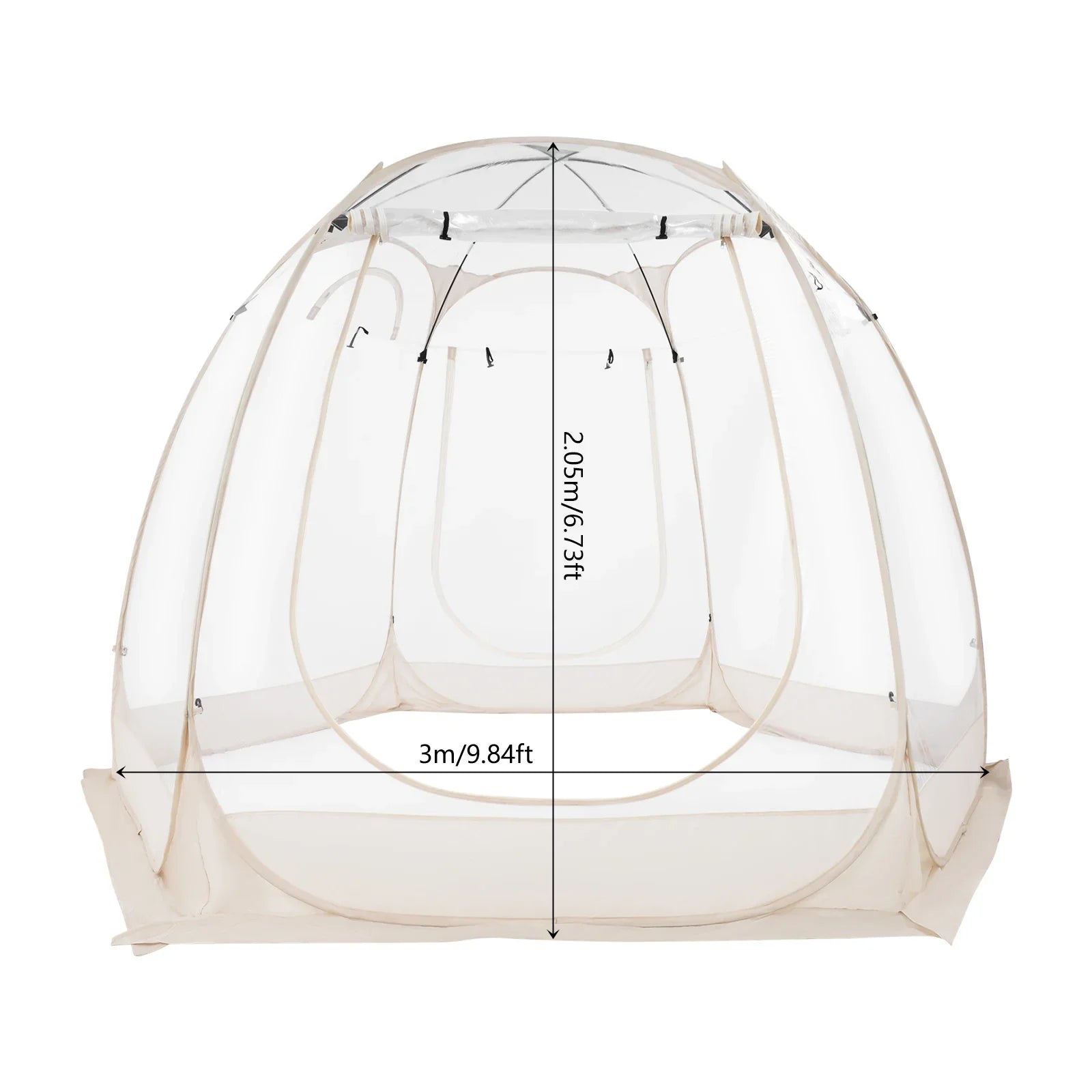 Clear Pop Up Bubble Tent For Outdoor Garden Courtyard