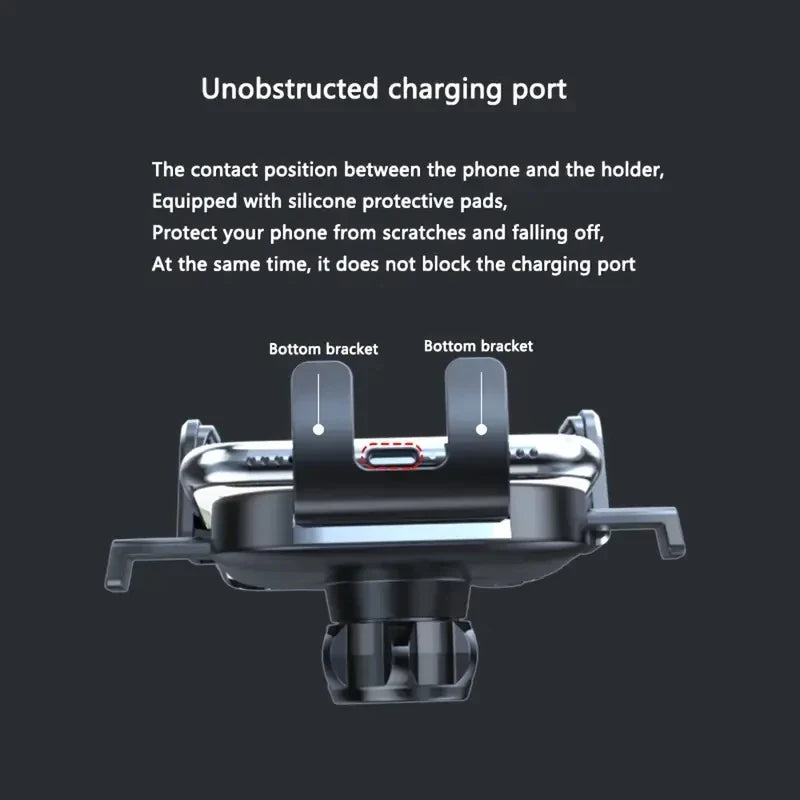 New Car Phone Holder Universal Car Foldable Rotatable GPS Phone Stand Air Vent Mounts Auto Interior Accessories Car Bracket