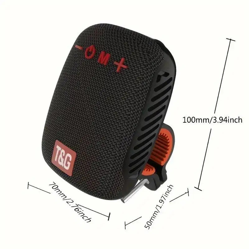 TG392 Outdoor Bicycle Bluetooth Speaker Portable Wireless Sound Box Rechargeable Handlebar Speaker Waterproof Bluetooth Speaker