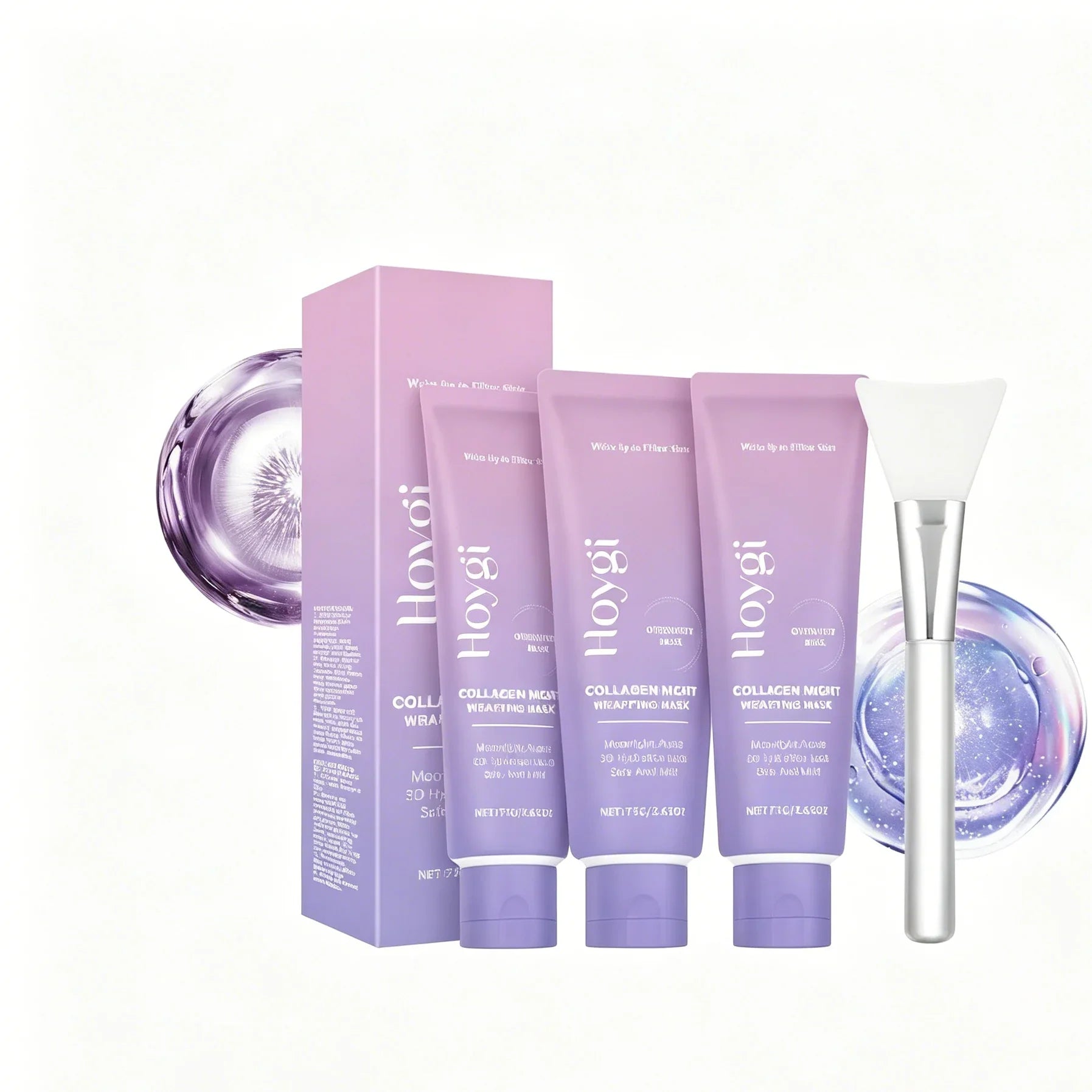 Korean Skincare Collagen Peel Off Facial Mask,Instant Glow&Glass Skin,Pore Cleansing&Firming,Smooth Fine Lines&Removes Impuritie