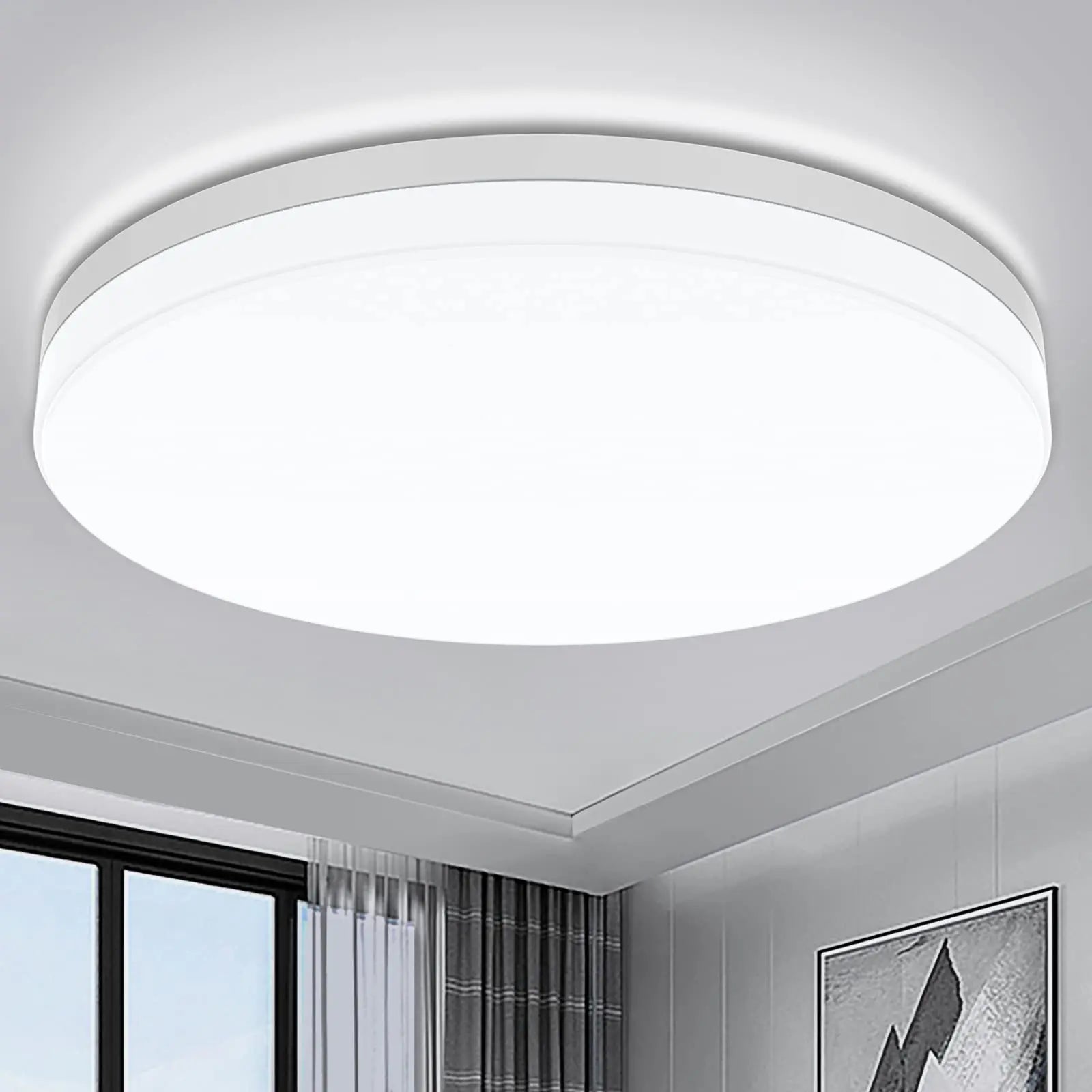 IRALAN ultra-thin round LED ceiling light bedroom corridor toilet lighting neutral white cool white warm white 48W 36W 24W 18W
