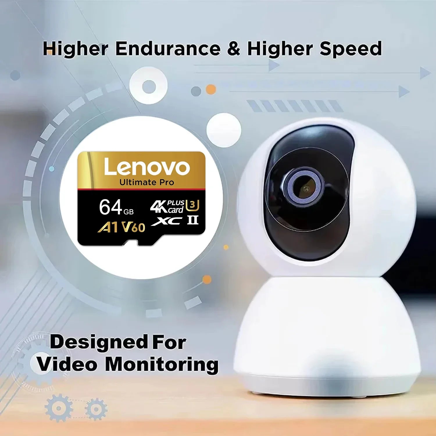 Universal Lenovo 512GB Memory Card SD Cards TF Cards Micro TF SD 256GB 128GB Backup Ready 64GB for Smartphone/PC/Gaming