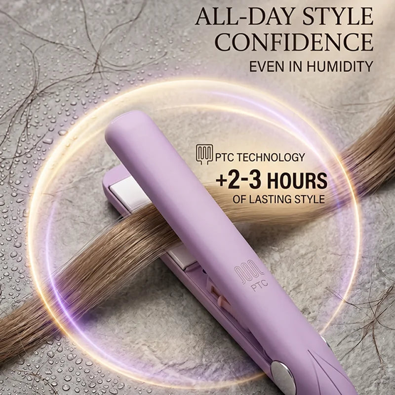 New Curling Iron Mini Hair Straightener Iron Ceramic Straightening Styling Tools Hair Curler Flat Iron Beard Straightener