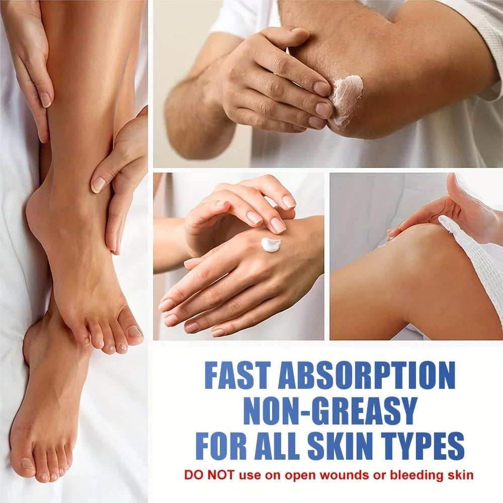 60% Urea Cream for Hand & Foot, Moisturizing Cream Rich in Salicylic Acid and Glycerin , Suitable for Dry, Rough, Cracked Heels