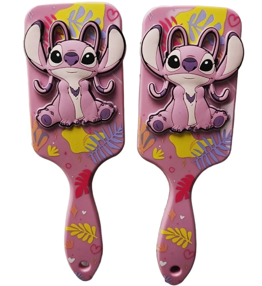 Lilo & Stitch Comb Disney Cartoon Series Anime Cute Stitch Peripheral Air Cushion Massage Comb Children Girl Student Comb Gifts